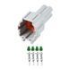 Разъем 4-контактный, PB291-04127, 6188-0558, SUMITOMO, KUM, KUM Япония для разных марок, Infiniti, Nissan 40839 фото 1