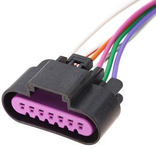 Разъем с проводом, 7-контактный, 13604541, APTIV (Delphi) Америка, Корея, Buick, Cadillac, Chevrolet, Daewoo, GMC, Isuzu 48126 фото