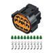 Разъем 10-кон, Фара, HP066-10021, HP076-1010 KUM Корея универсальный, Освещение, Hyundai, Kia 41262 фото 1