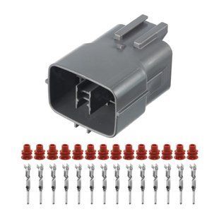 Разъем 14-контактный, Фара, 6181-0629, SUMITOMO Япония универсальный, Освещение, Mazda 41319 фото