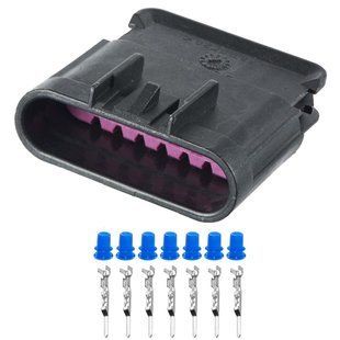 Разъем 7-контактный, APTIV (Delphi) Америка, Корея, Япония, Америка, Швеция, Buick, Cadillac, Chevrolet, Daewoo, GMC, Isuzu 41125 фото