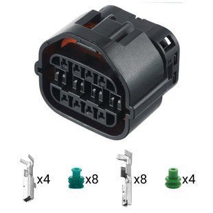 Разъем 12-контактный, MG640711-5, 7283-8722-3 YAZAKI, KET, YAZAKI, KET Корея для разных марок, Hyundai, Kia 41286 фото