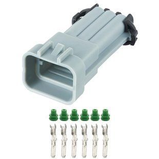 Разъем 6-контактный, 12185126, 10717815, APTIV (Delphi) Америка, Корея, Япония, Buick, Cadillac, Chevrolet, Daewoo, GMC 41094 фото